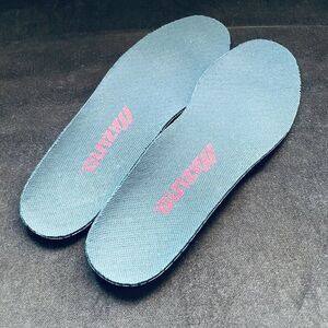 New Charcoal Grey Mizuno Replacement Running Insoles Mens 10 or Womens 12 US